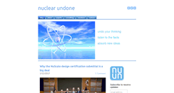 Desktop Screenshot of nuclearundone.com